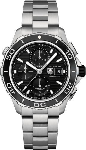 TAG Heuer Aquaracer 500M Calibre 16 43 Stainless Steel / Black / Bracelet